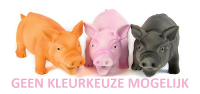 Doggy Dolittles Piggy Latex Zwijn Assorti 20,5 Cm
