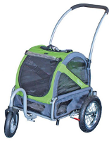 Doggy Ride Buggy Mini Groen/grijs 110x90x65 Cm
