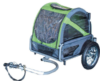 Doggy Ride Fietskar Mini Groen/grijs 112x68x65 Cm