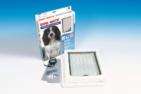 Dog Mate 215 Medium hondenluik Wit