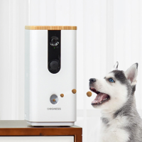 Dogness Intelligent Pet Camera Treat Dispenser Full HD WiFi camera met nachtzicht voor huisdieren Tweerichtingsaudiocomm