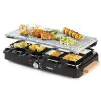 Domo Steengrill grill raclette DO9262G gourmetstel