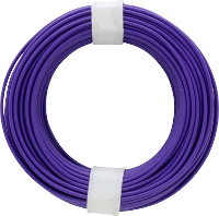 Donau Elektronik 105 6 Koperdraad Violet 10 m