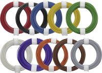 Donau Elektronik 118 MIX Draad 1 x 0.14 Mm² Meerdere kleuren 1 set(s)