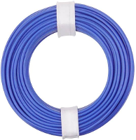 Donau Elektronik 125 012 Draad 1 x 0.25 Mm² Blauw 10 m