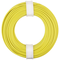 Donau Elektronik 150 013 Draad 1 x 0.50 Mm² Geel 10 m