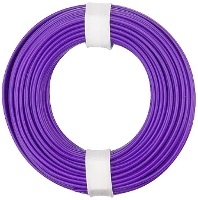 Donau Elektronik 150 016 Draad 1 x 0.50 Mm² Violet 10 m