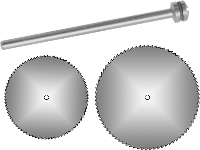Donau Elektronik 1641 Cirkelzaagbladset 22 mm 1 set(s)