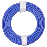 Donau Elektronik 175 012 Draad LiY 1 x 0.75 Mm² + 1 x 0.75 Mm² Blauw 1 stuk(s)