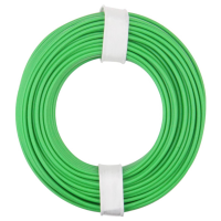 Donau Elektronik 175 014 Draad LiY 1 x 0.75 Mm² Groen 1 stuk(s)