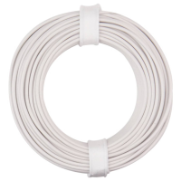 Donau Elektronik 175 015 Draad LiY 1 x 0.75 Mm² + 1 x 0.75 Mm² Wit 1 stuk(s)