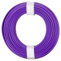 Donau Elektronik 175 016 Draad LiY 1 x 0.75 Mm² + 1 x 0.75 Mm² Violet 1 stuk(s)