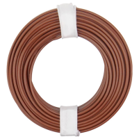 Donau Elektronik 175 018 Draad LiY 1 x 0.75 Mm² + 1 x 0.75 Mm² Bruin 1 stuk(s)