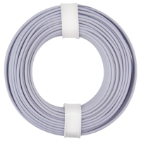 Donau Elektronik 175 019 Draad LiY 1 x 0.75 Mm² + 1 x 0.75 Mm² Grijs 1 stuk(s)