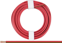 Donau Elektronik 225 08 Draad 2 x 0.25 Mm² Rood bruin 5 m
