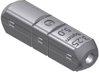 Donau Elektronik HD30 HD30 Doorgangsklem Flexibel: 2.25 3.00 Mm² Massief: 2.25 3.00 Mm² 1 stuk(s) Grijs