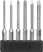Donau Elektronik MBS71 Bitset 6 delig Kruiskop Phillips, Kruiskop Pozidriv