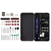 DONUMEH Draadloze Draaiende Gereedschap 5 punts Snelheid Mini Gravure Pen met Aanraakscherm 18000RPM USB C Oplaadbare Sl
