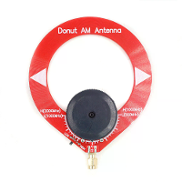 Donut AM Radio Antenne Rode Mini Lussenantenne 500kHz 2000kHz Frequentiebereik Middengolfantenne