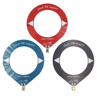 Donut Breedband Antenne 10kHz 180MHz SMA Mannelijk Omnidirectionele Kortegolf Middengolf Antenne voor Quansheng UV K5/K6