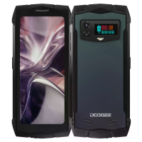 DOOGEE Smini Innovatieve achterdisplay 4,5 inch qHD 15GB 256GB 50MP Dubbele camera Helio G99 3000mAh 18W Snelladen NFC I