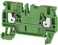 Weidmüller 1521950000 Doorgangsklem 5.1 Mm Spanveer Groen 100 stuk(s)