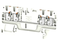Doorgangsklem Weidmã¼ller A4c 1.5 Wt 2534440000 Wit 100 Stuks