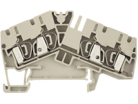 Doorgangsserieklemmen Zdu... 2 Beige Zdu 4 2/4an 1806980000 Beige Weidmã¼ller 1 Stuks