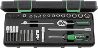 Dopsleutelset 1/4 (6.3 Mm) 30 Delig Stahlwille 40/23/7 Kn 96011134