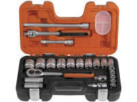 Bahco S240AF Dopsleutelset Inch 1/2 (12,5 mm) 24 delig
