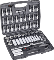 Dopsleutelset Metrisch 3/8 (10 Mm) 61 Delig Vigor V2305