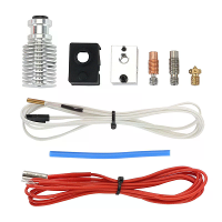 3D printeronderdelen Prusa MK3S+ extruder nozzle verwarmingsset hoge temperatuur weerstand all metal keel messing nozzle