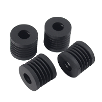 Toaiot 1/4 stuks 3D printers antivibratievoetenpad Antischok rubberen voetmat voor Bambu Lab X1 X1C P1P P1S