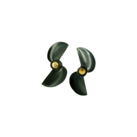 Double Horse 7002 Rc Boat Parts Propeller 7002 05 2pcs