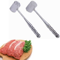 Double Sided Aluminum Tender Meat Hammer Pork Beef Chicken Mallet