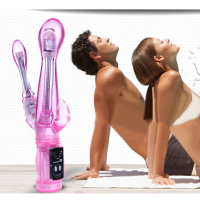 Double Vibe Tease 6 Speeds Bendable Vibrator G Spot Anal Vaginal Clitoral Stimulation