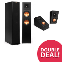 Doubledeal : 2x Klipsch Rp 260f + Rp 140sa Dolby Atmos