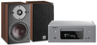 DoubleDeal: Denon RCD N10 + Dali Oberon 1 Stereo Set   Dark Apple