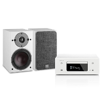 DoubleDeal: Denon RCD N10 + Dali Oberon 1 Stereo Set   Wit