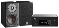 DoubleDeal: Denon RCD N10 + Dali Oberon 1 Stereo Set   Zwart
