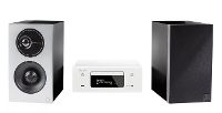 DoubleDeal: Denon RCD N10 + Definitive Technology Demand D7   Zwart/Wit