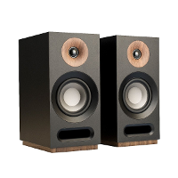 Doubledeal: Jamo S 803 Boekenplank Speakers   2 stuks   Zwart