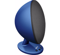 Doubledeal: Kef Egg   Draadloze Desktopspeakers 2 Stuks   Blauw