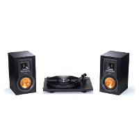 DoubleDeal : Klipsch x Pro Ject Platenspeler + R 15PM (Draadloos)   Zwart