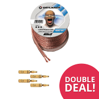 DoubleDeal : Oehlbach speakerkabel (20m) + 8x Banaanstekkers