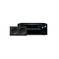 Doubledeal: Onkyo Tx Nr676 Receiver + Ncp 302 Speaker   Zwart