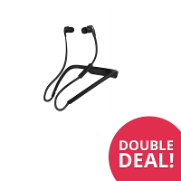 DoubleDeal : Skullcandy Smokin' Buds Bluetooth   Zwart/Chrome