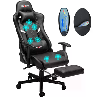 Douxlife GC RC03 Series Gaming Chair met 7 Punt Massage Ergonomisch Hoog Rugontwerp Lenden Ontspanning Nieuwe Gepersonal