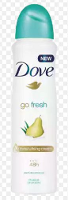 Dove Go Advanced Care Fresh Pear & Aloë Vera Deodorant Spray