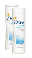 Dove Instant Hydration Body Lotion Duo